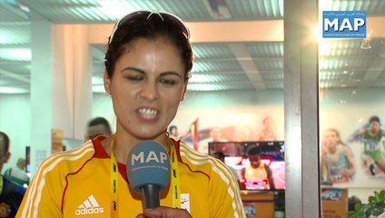 العداءة سلمية الوالي العلمي تتحدث حول حظوظها في التتويج في بطولة كأس القارات لألعاب القوى