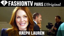 Julianne Moore at Ralph Lauren Spring/Summer 2015 | New York Fashion Week NYFW | FashionTV
