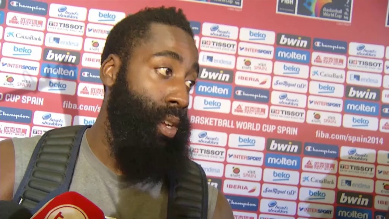 Harden: "müssen mission beenden"