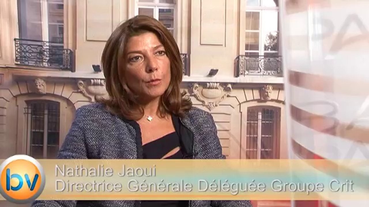 Nathalie Jaoui Dg Délégué Groupe Crit : "Des acquisitions aussi en Europe"