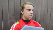 INTERVIEW ALEXANDRE CASTILLO - EUROSURF JUNIOR - 14 SEPTEMBRE 2014 - SAO MIGUEL, AÇORES