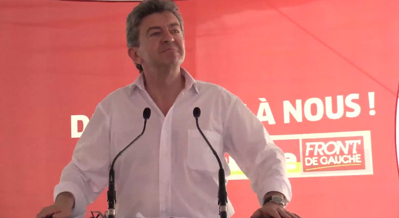Discours de Jean-Luc Mélenchon à la fête de l'Humanité