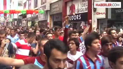 Trabzon'da Recep Tayyip Erdoğan Spor Kompleksi İsmine Tepki Eylemi