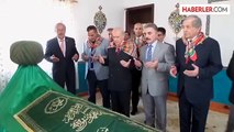 Bahçeli, Dursun Fakih'in Söğüt'teki türbesini ziyaret etti.