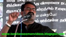 Seeman 20140914 Speech at Protest against Rajapaksa speaking in UN V2TS