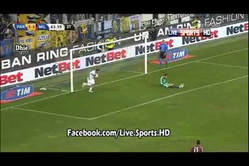 De Sciglio Owen Goal [GAG Goal WTF Diego Lopez] Parma 4-5 Milan