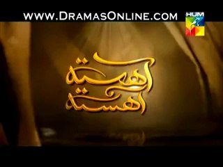 Aahista Aahista Episode 17 promo on Hum Tv  drama promo