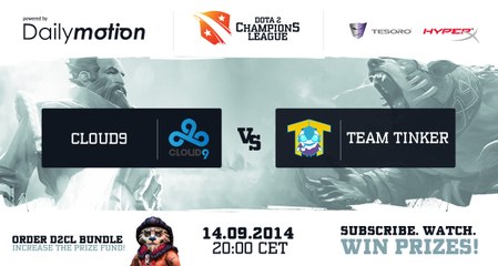 [Invisible Wisp] Cloud 9 vs Team Tinker Game 2 - Dota 2 Champions League @TobiWanDOTA