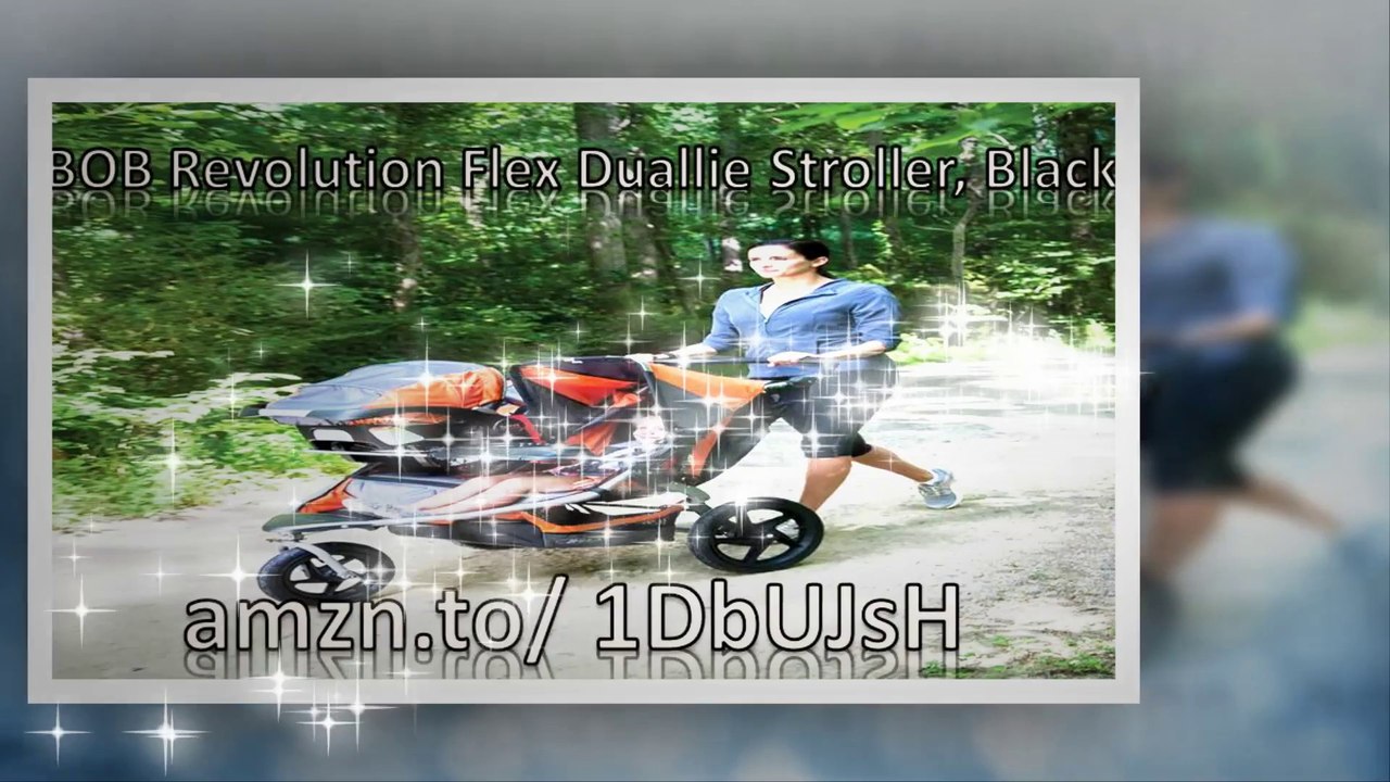 BOB Revolution Flex Duallie Stroller|Black|Bob Revolution Se Duallie Double Stroller Black|Sale