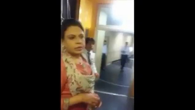 PML N MNA kicked out of plane in Karachi