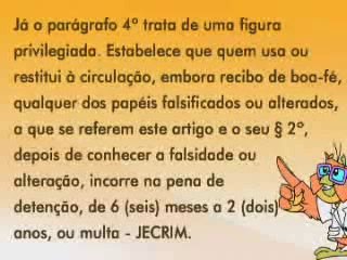 Direito Penal - Artigos 293 a 299