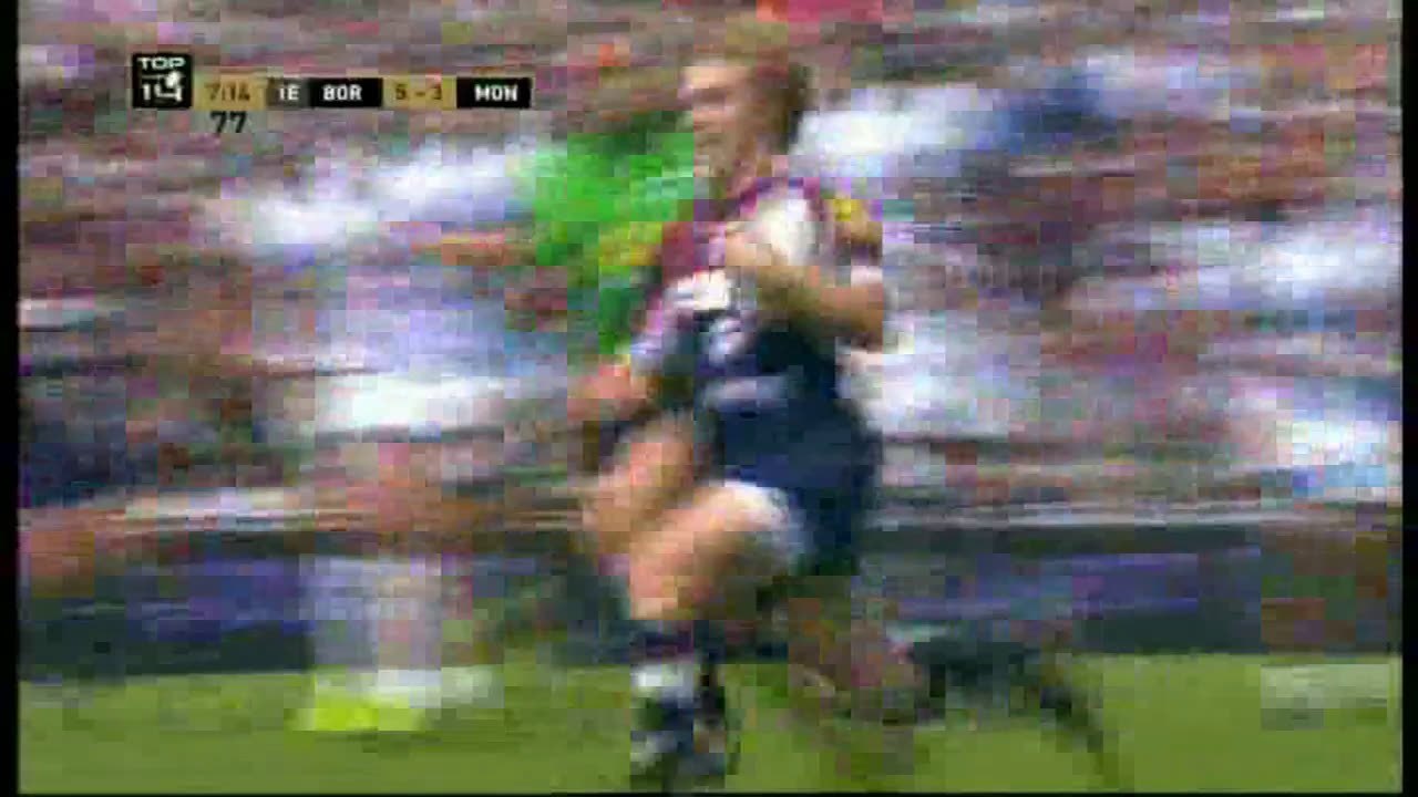 UBB - MONTPELLIER, les essais du match