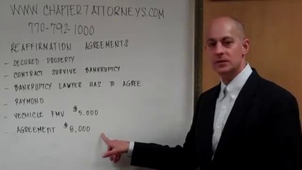 Chapter 7 Bankruptcy - Reaffirmation Agreements