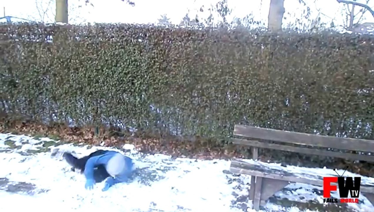 Parkour Winter Fail - Fails World