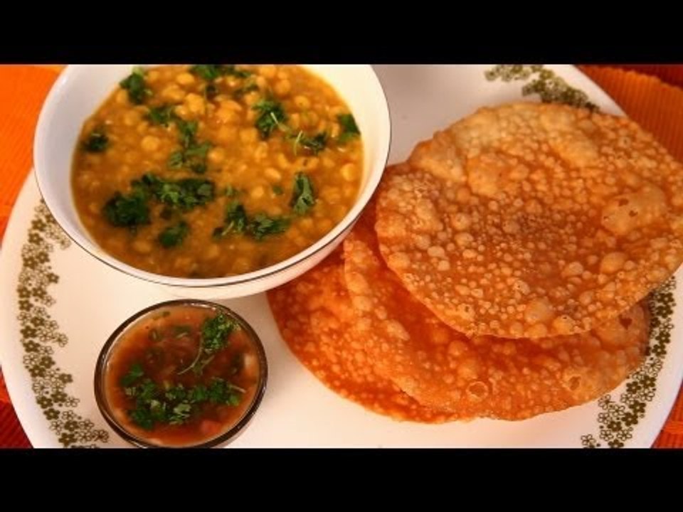 How To Cook Dal Pakwan (Lentils With Crispy Bread And Tangy Chutney) By Veena