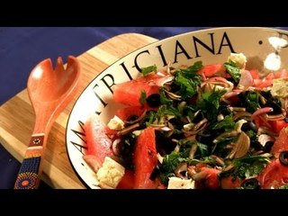 Watermelon And Feta Salad By Ruchira