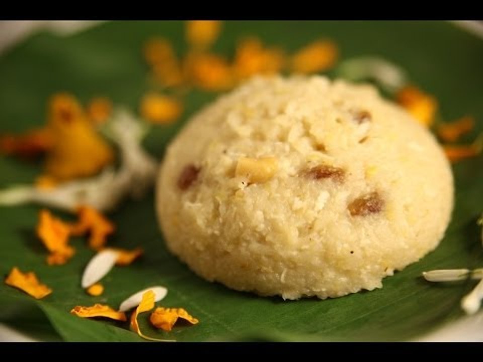 "Pongal Special" How To Make Sakkarai Pongal (Sweet Rice Pudding) By Preetha