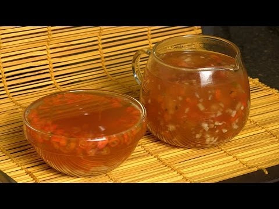 How To Cook Chilli Garlic Dipping Sauce By Nikhil Merchant