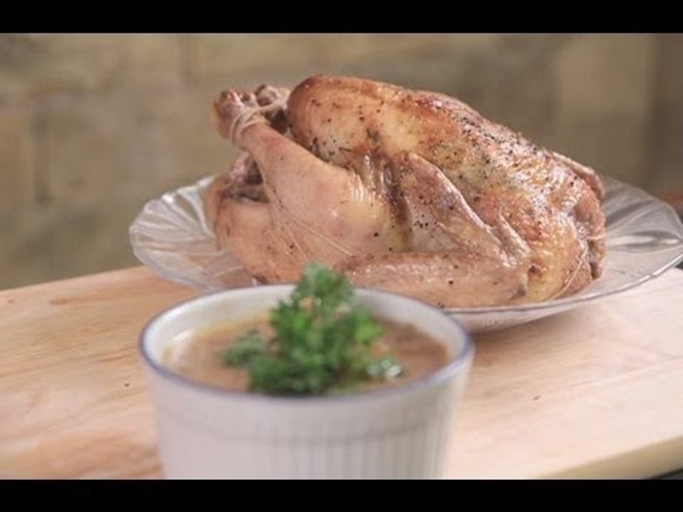 Djentleman's Roast Chicken With Gravy By Sahil Makhija (Headbanger's Kitchen)