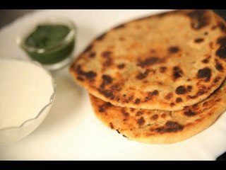 Home-Made Mooli Paratha (Stuffed White Raddish) By Seema
