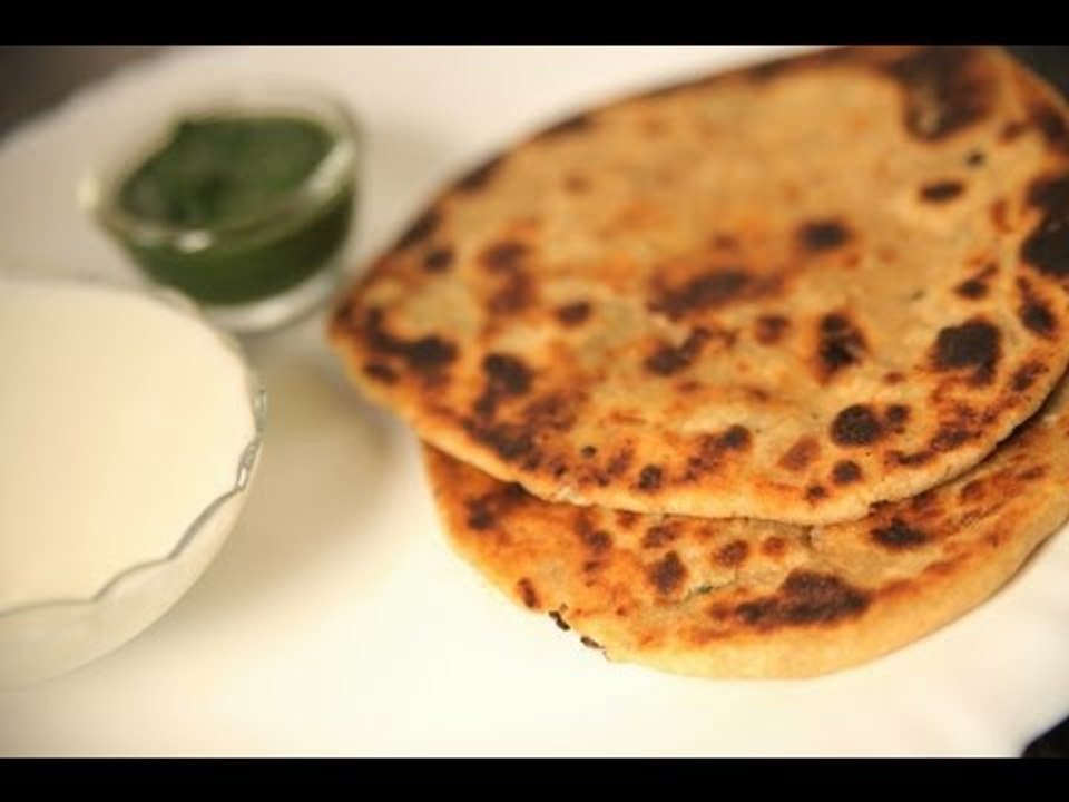 Home-Made Mooli Paratha (Stuffed White Raddish) By Seema