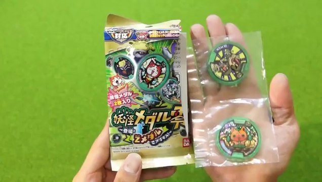 妖怪ウォッチメダル 妖怪メダル零Zメダルを初開封！零式発売記念！