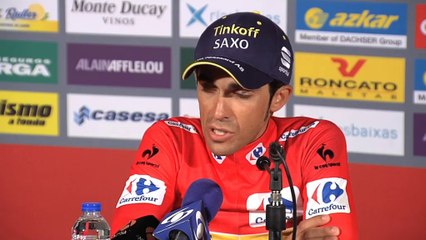 Vuelta a España - Contador, palabras de campeón