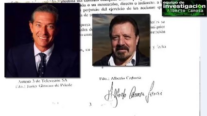 ALBERTO CANOSA DOCUMENTOS ANTENA3 televiSION
