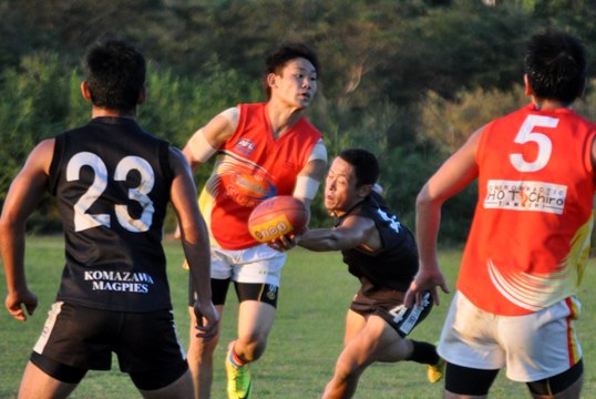 MAGPIES vs SUNS [Q1] マグパイズ　対　サンズ - AFL Japan Top League 2014