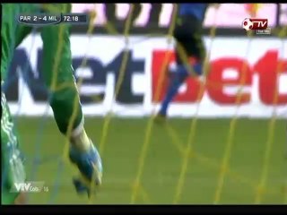 AC Milan thắng Parma trong trận đấu có 9 bàn thắng