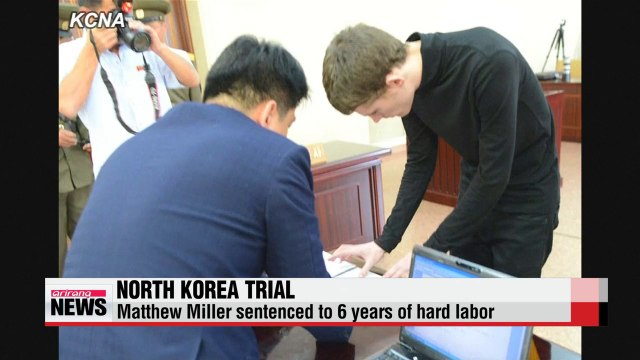 North Korea sentences U.S. citizen to six years of hard labor