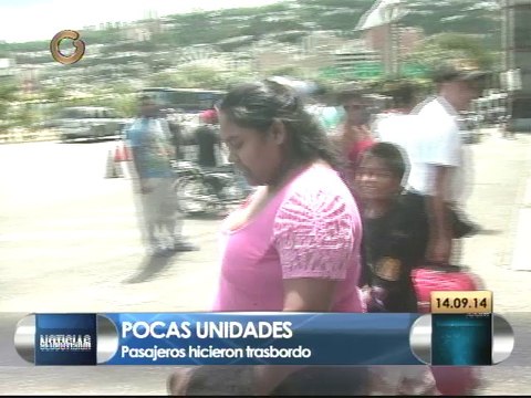 Poca afluencia de pasajeros en terminal La Bandera