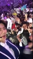 [Fancam] 140914 EXO Sehun and Chanyeol Self Cam with Fans Thai @ The Lost Planet In Bangkok