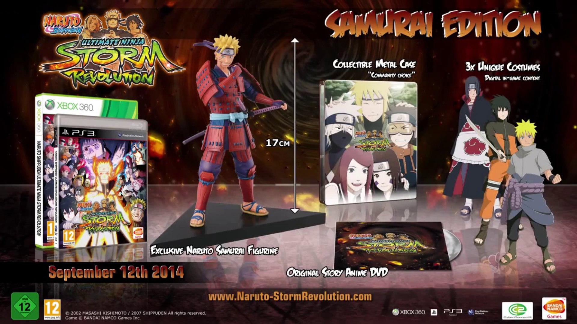 Naruto Shippuden: Ultimate Ninja Storm Revolution (PS3) - Trailer de  lancement - Vidéo Dailymotion