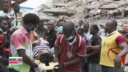 More than 40 dead in Nigeria church guesthouse collapse