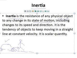 Force Inertia and momentum 9th class