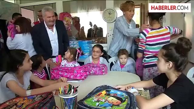 Ders yılı zili, hastanedeki çocuklar için de çaldı -