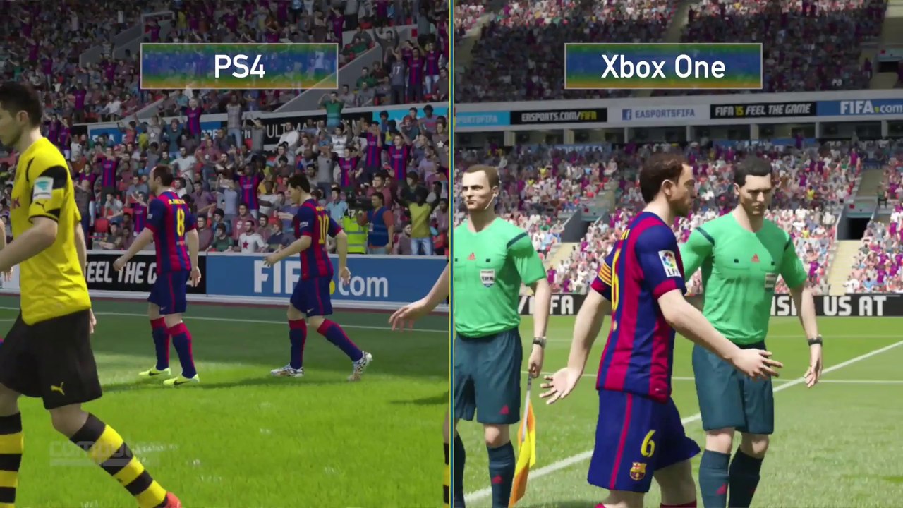 FIFA 15 : comparatif PS4 Vs Xbox One