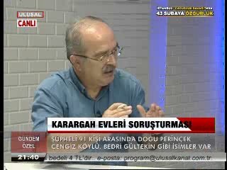 Karargah Evleri Soruşturması. ( H. Alb. Üçok anlatıyor ) 14. 9. 2014. Pzr.