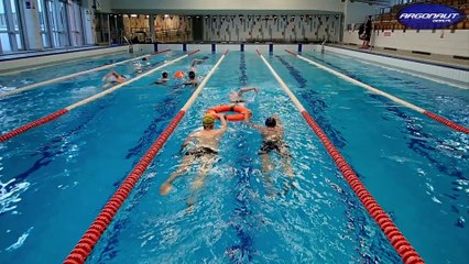 Lekcje i Treningi Ratownictwa Wodnego na pływalni krytej MOSiR Gdańsk Chełm i Politechniki Gdańskiej