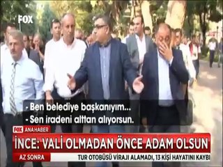 Muharrem İnce'den Kırklareli Valisine Önce adam olsun