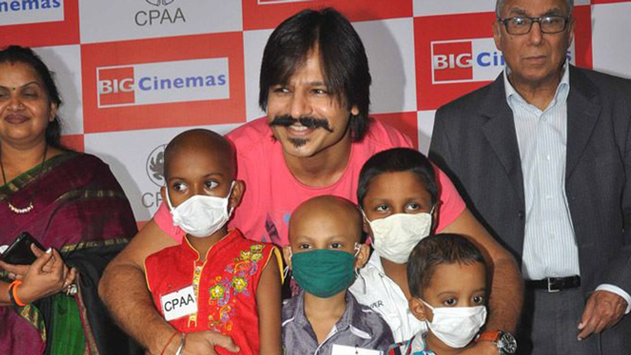 Vivek Oberoi celebrates birthday with Mary Kom special screening for cancer patient kids