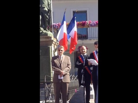 Cérémonie du 70e anniversaire de l'incendie de Bessans - Discours de Jérémy Tracq, Maire de Bessans