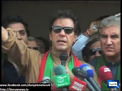Dunya News - Imran Khan visits flood affected areas of Jhang