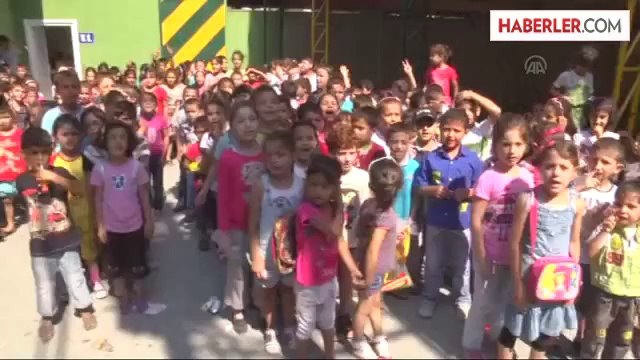 Savaşın çocukları ders başı yaptı -