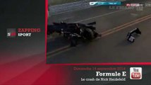 Zap'Sport : Crash impressionnant en Formule E, un coup de golf termine dans la poche d'un spectateur