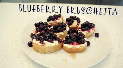 Blueberry Bruschetta: A Sweet Twist On An Italian Classic