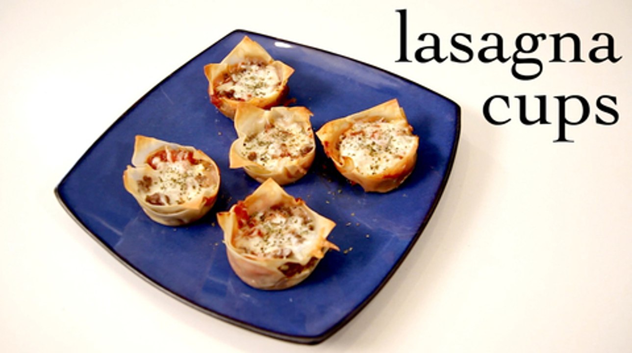Behold, Mini Lasagna Snackers