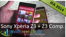 Sony Xperia Z3 vs. Z3 Compact: Erster Hands-on-Test