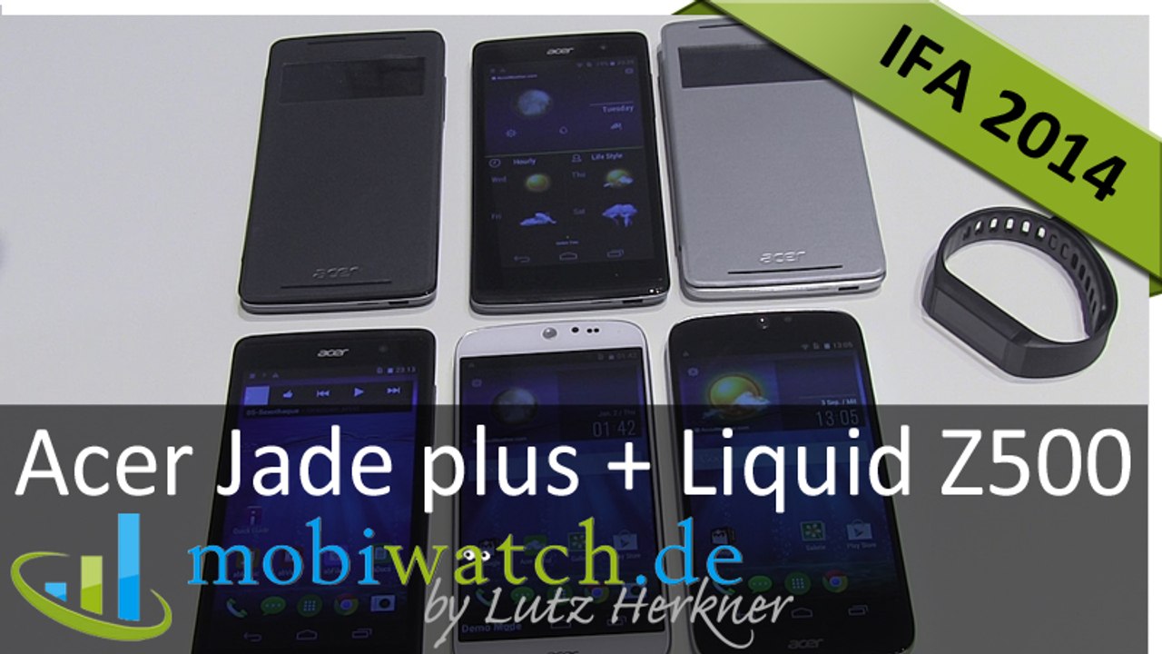 Acer Jade plus + Liquid Z500: Pfiffiges Konzept - Hands-on-Test